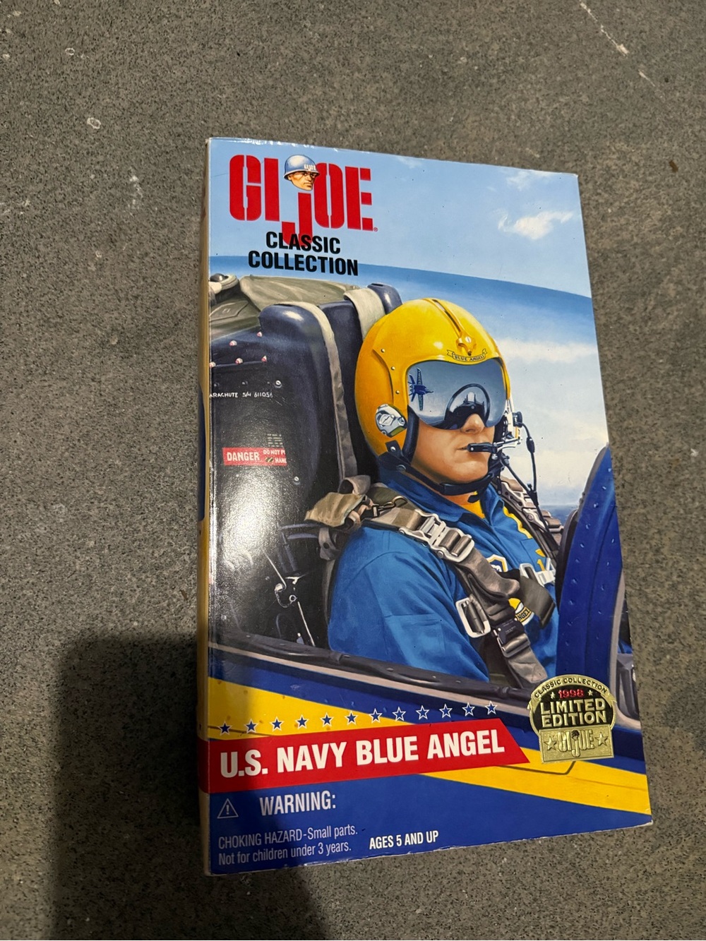 Hasbro G.I. Joe Classic Collection U.S. Navy Blue Angel - Blue, Yellow, Red